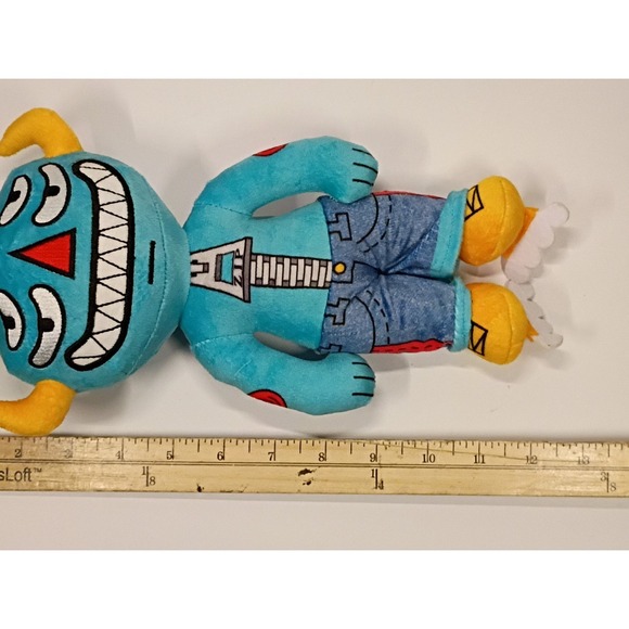 Meow Wolf Artcade Garbble Grapple Waffle Cone Club Plush Vibrant Whimsical